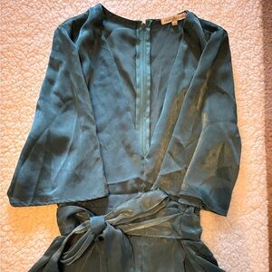 Emerald Green Charlotte Russe Romper